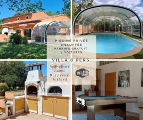 Villa 160m2 Piscine chauffée privée